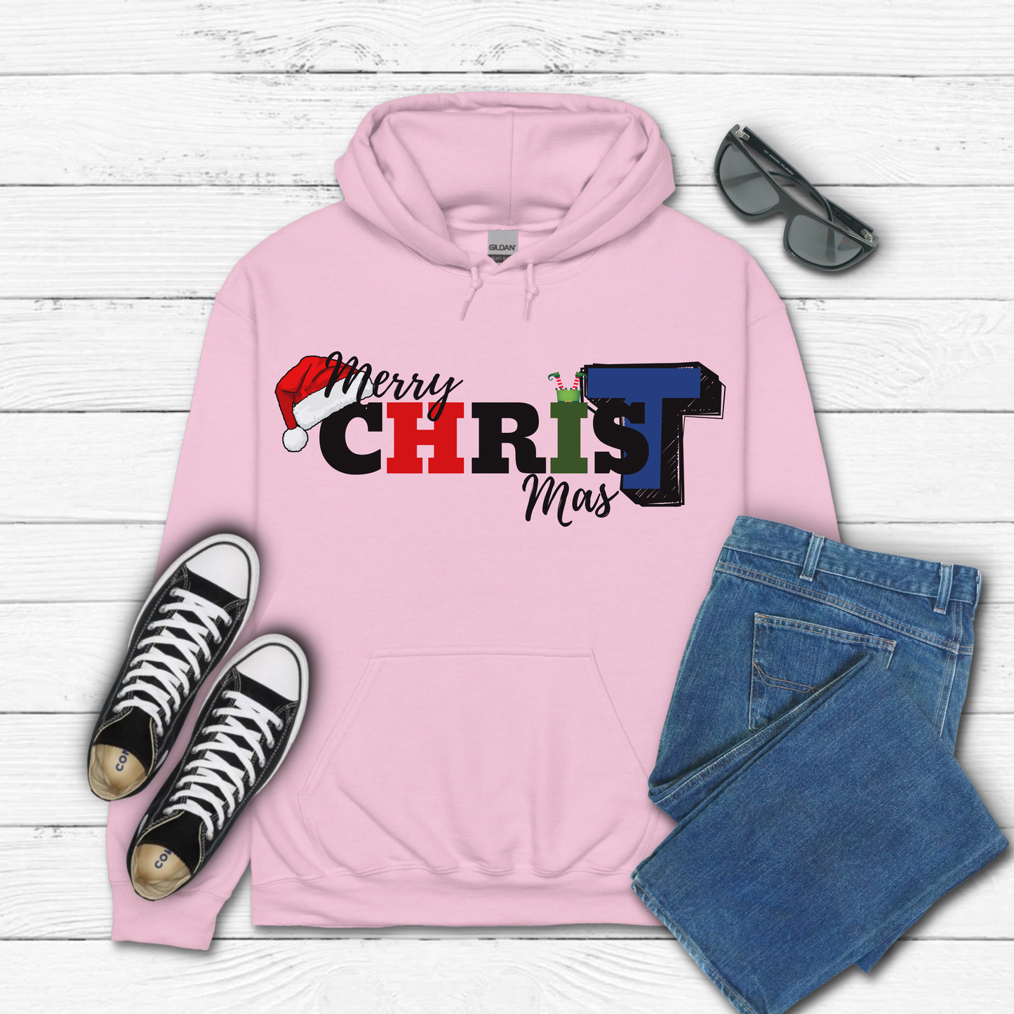 Merry Christmas Unisex Sweater – Cozy Holiday Crewneck for Men & Women