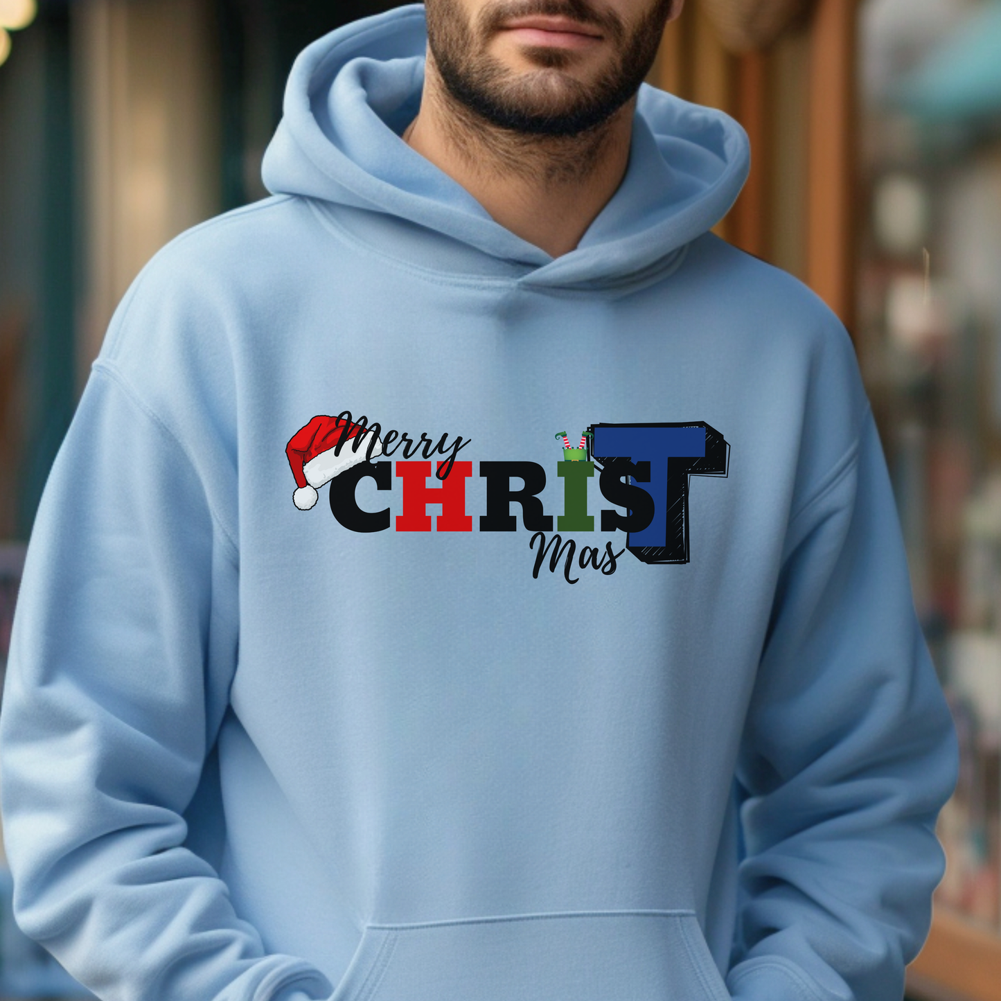 Merry Christmas Unisex Sweater – Cozy Holiday Crewneck for Men & Women