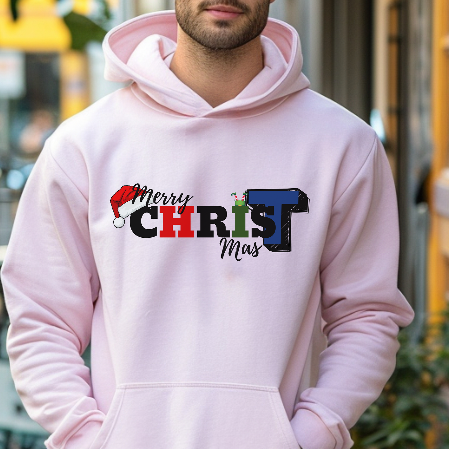 Merry Christmas Unisex Sweater – Cozy Holiday Crewneck for Men & Women