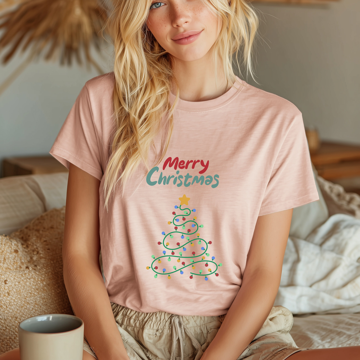 Comfort T Merry Christmas Shirt.